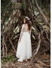 Long Sleeves Lace Tulle Stunning Flower Girl Dress